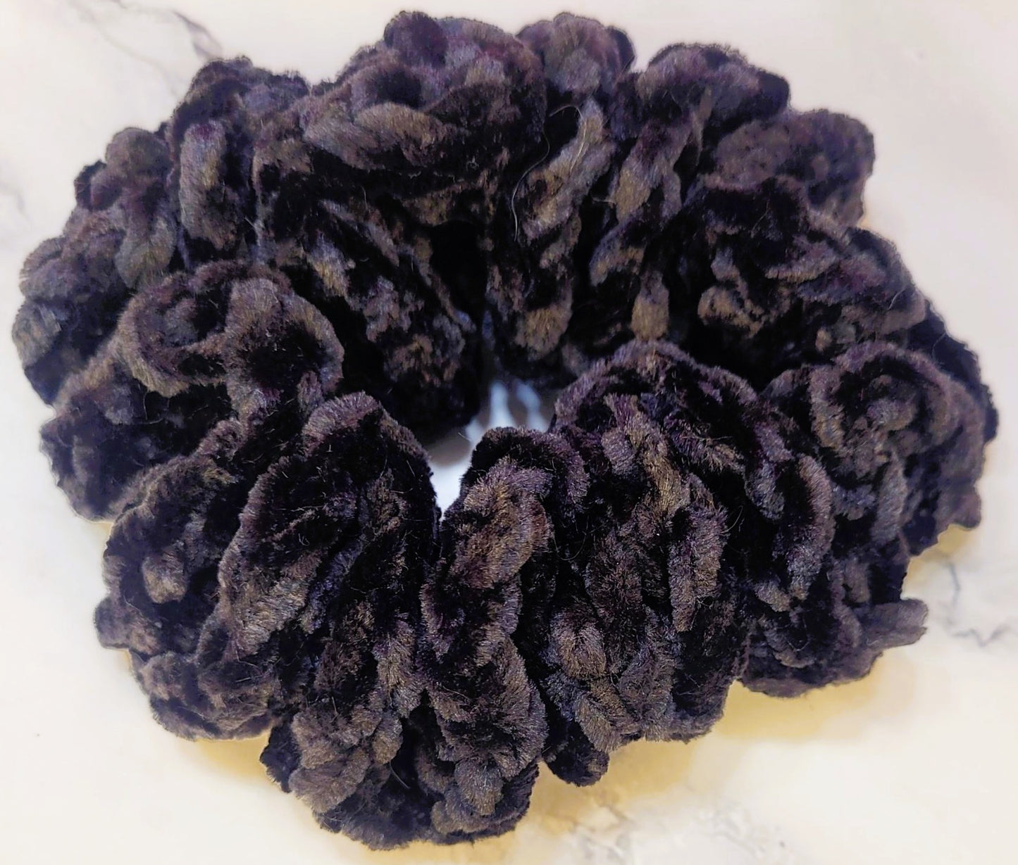 Crocheted Hair Scrunchies