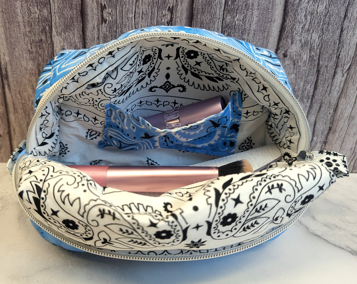 Quilted Essentials Zipper Pouch