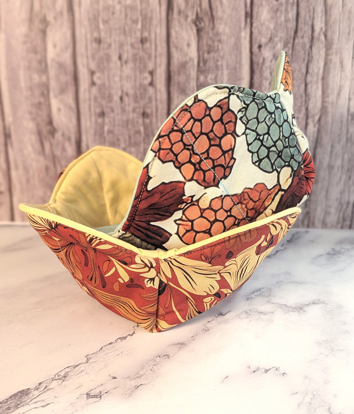 Quilted Fabric Bowl Cozy set #6