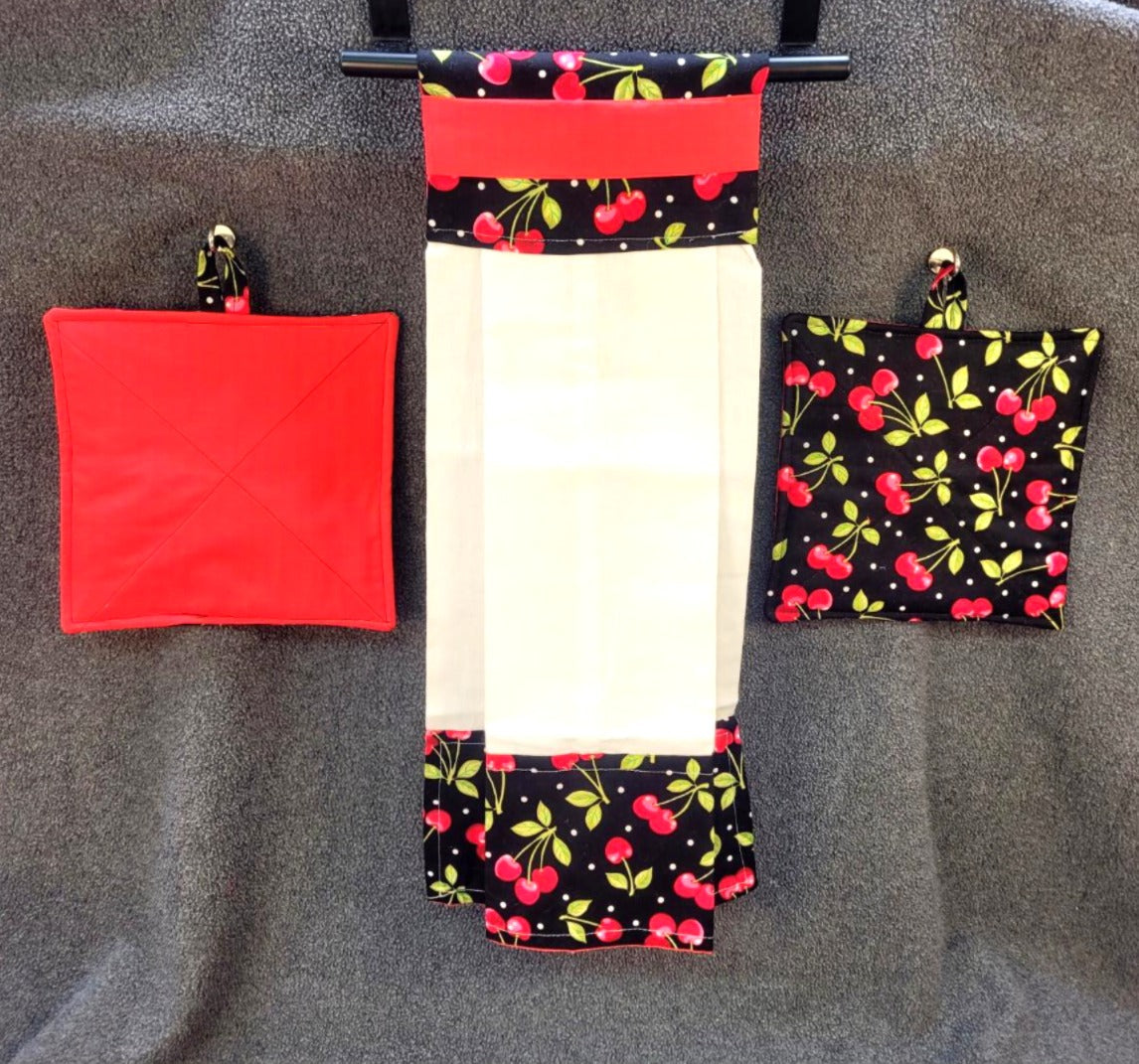 Loop Towel and hot pad sets