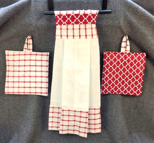 Loop Towel and potholder set