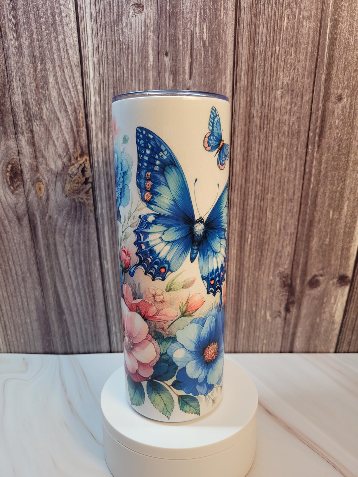 Flutter Fly insulated 20 oz. steel tumbler