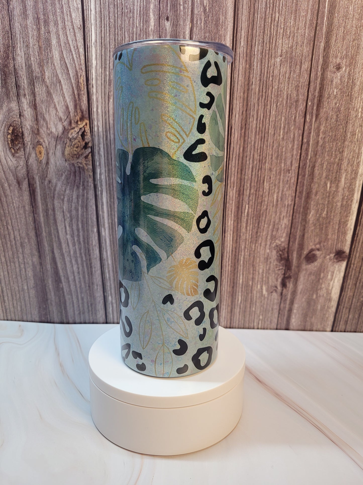 Monstera insulated 20 oz. steel tumbler