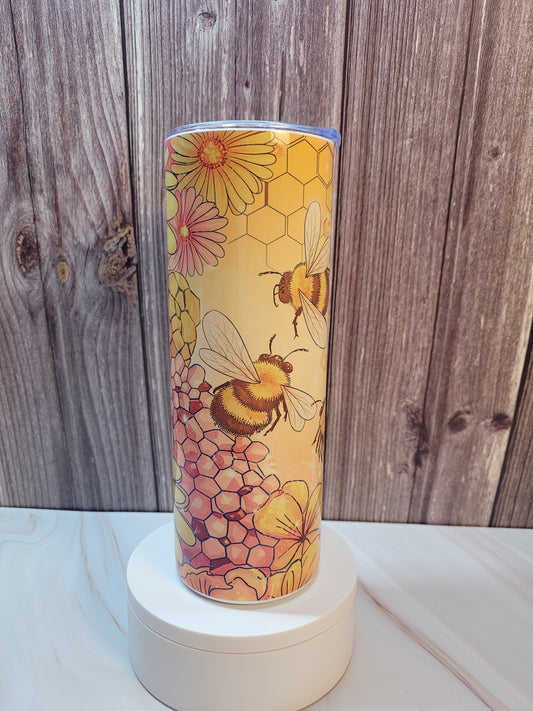 Busy Bees insulated 20 oz. steel tumbler