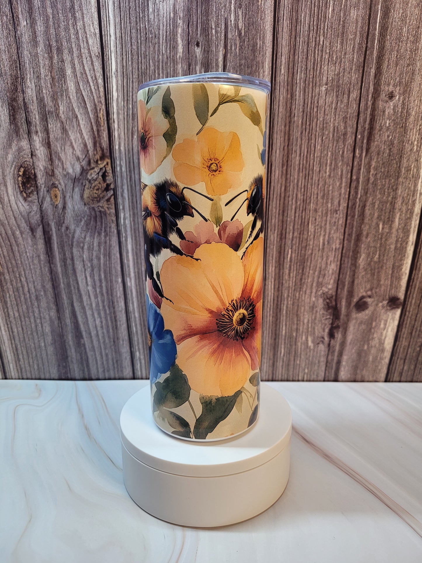 Bubble Bee insulated 20 oz. steel tumbler