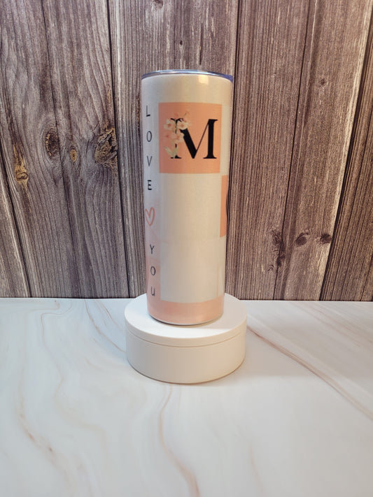 Love you Mom insulated 20 oz. steel tumbler