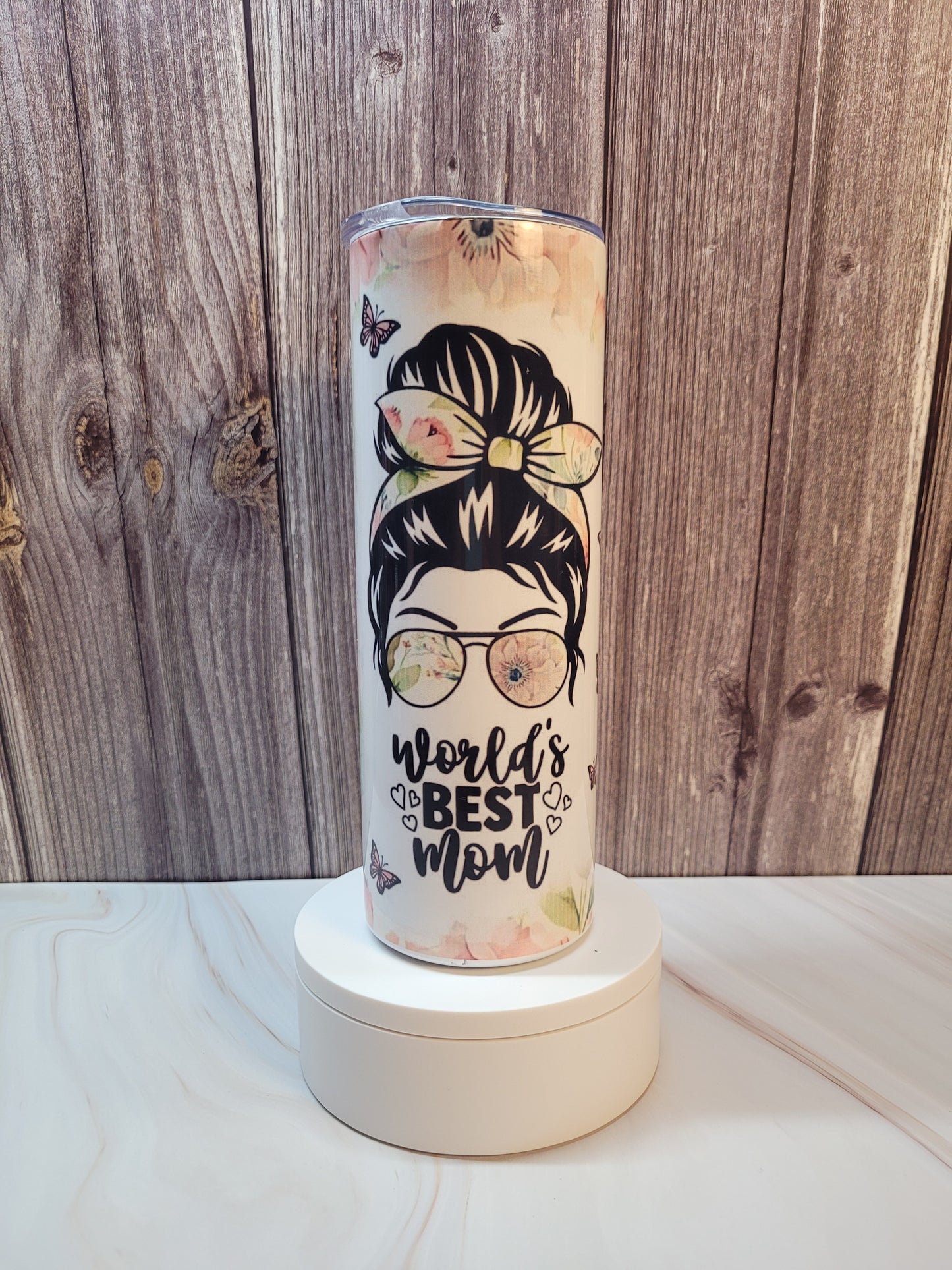 World best Mom insulated 20 oz. steel