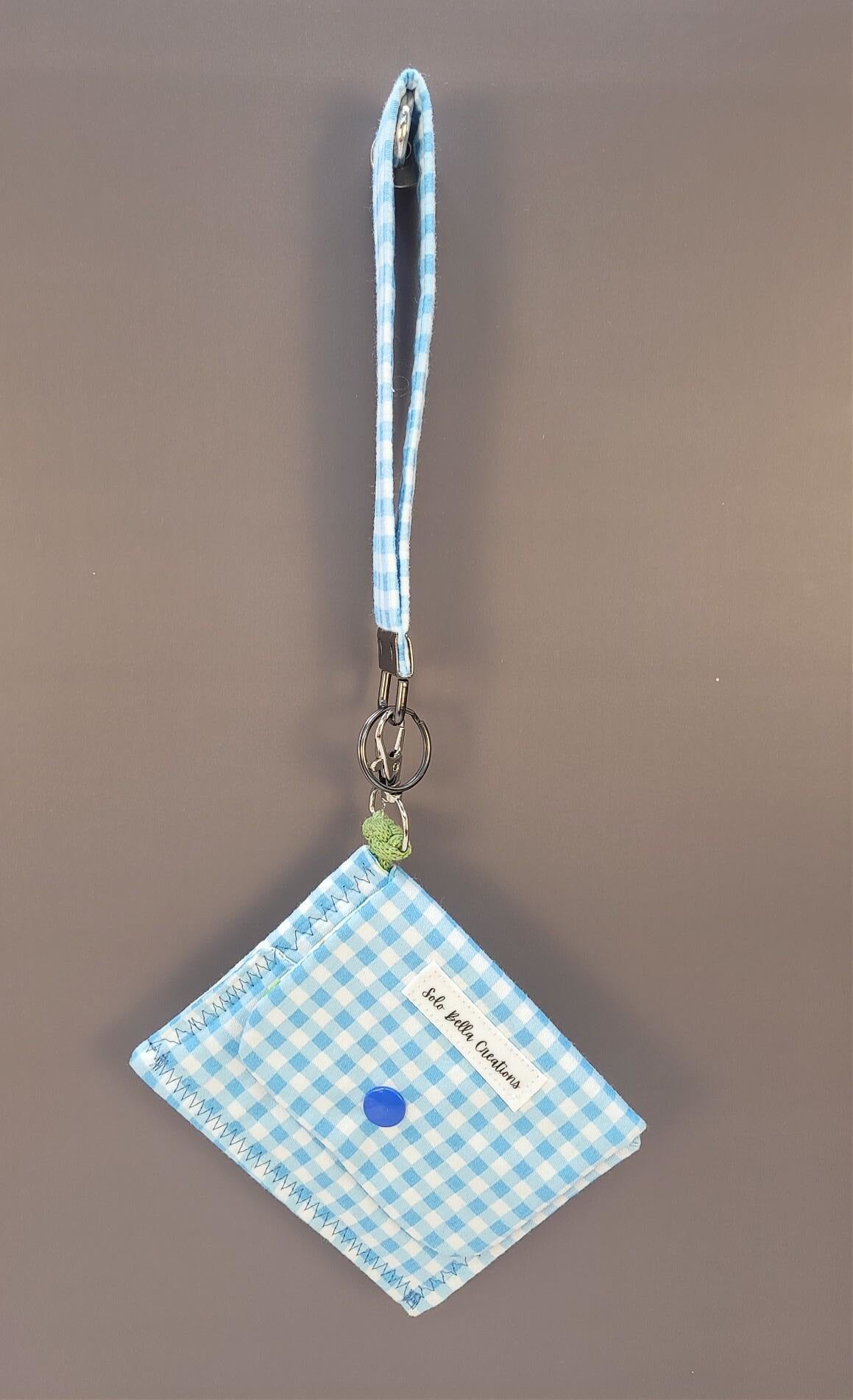 Tri-Fold wallet, wristlet combo