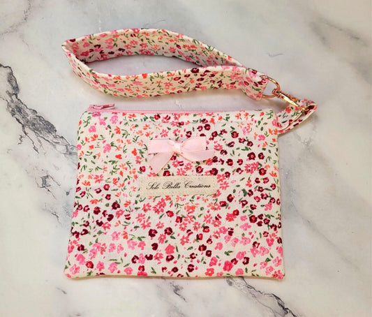 Quilted Zipper Wallets/Wristlet combo