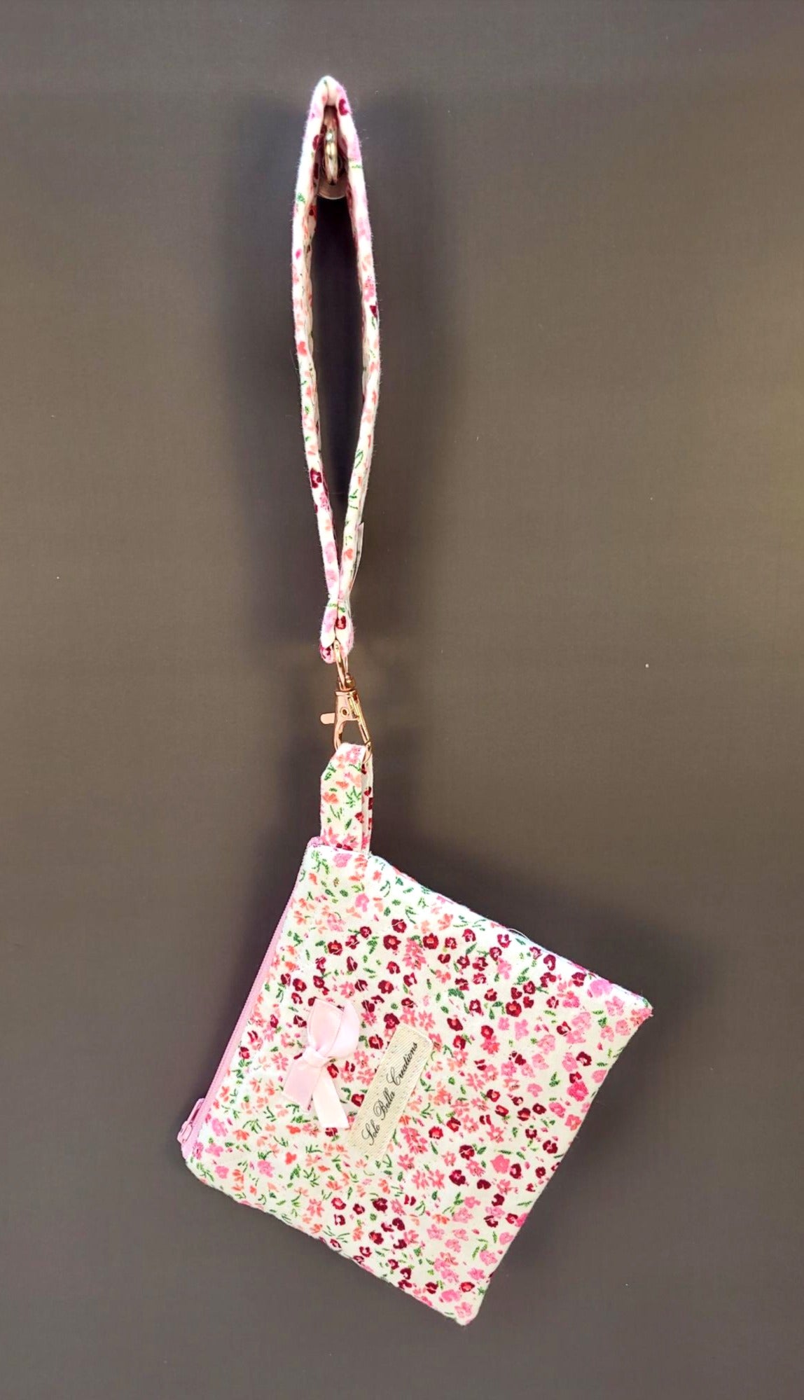 Quilted Zipper Wallets/Wristlet combo