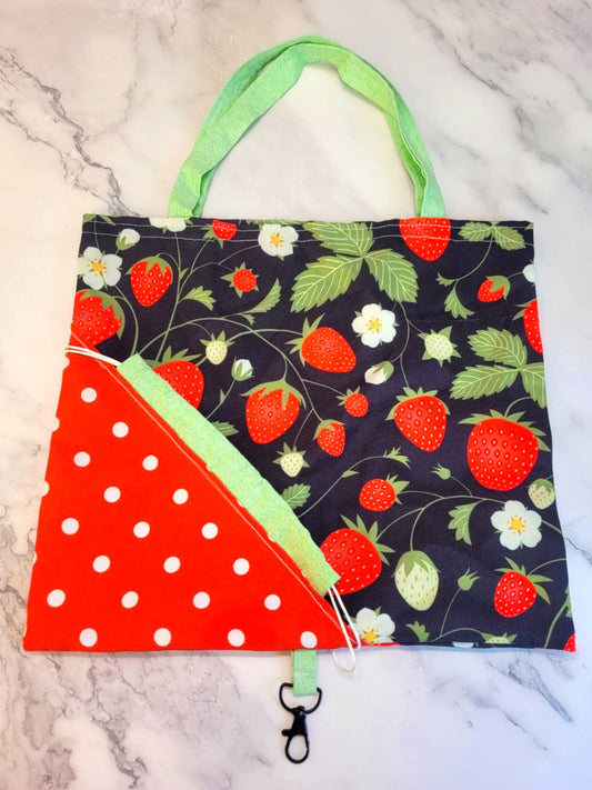 Strawberry Tote Bags