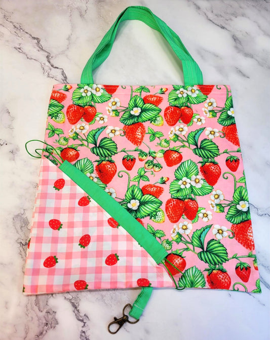 Strawberry Tote Bags