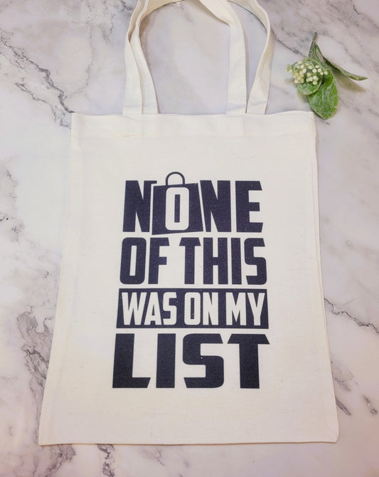 Canvas Tote bag, small