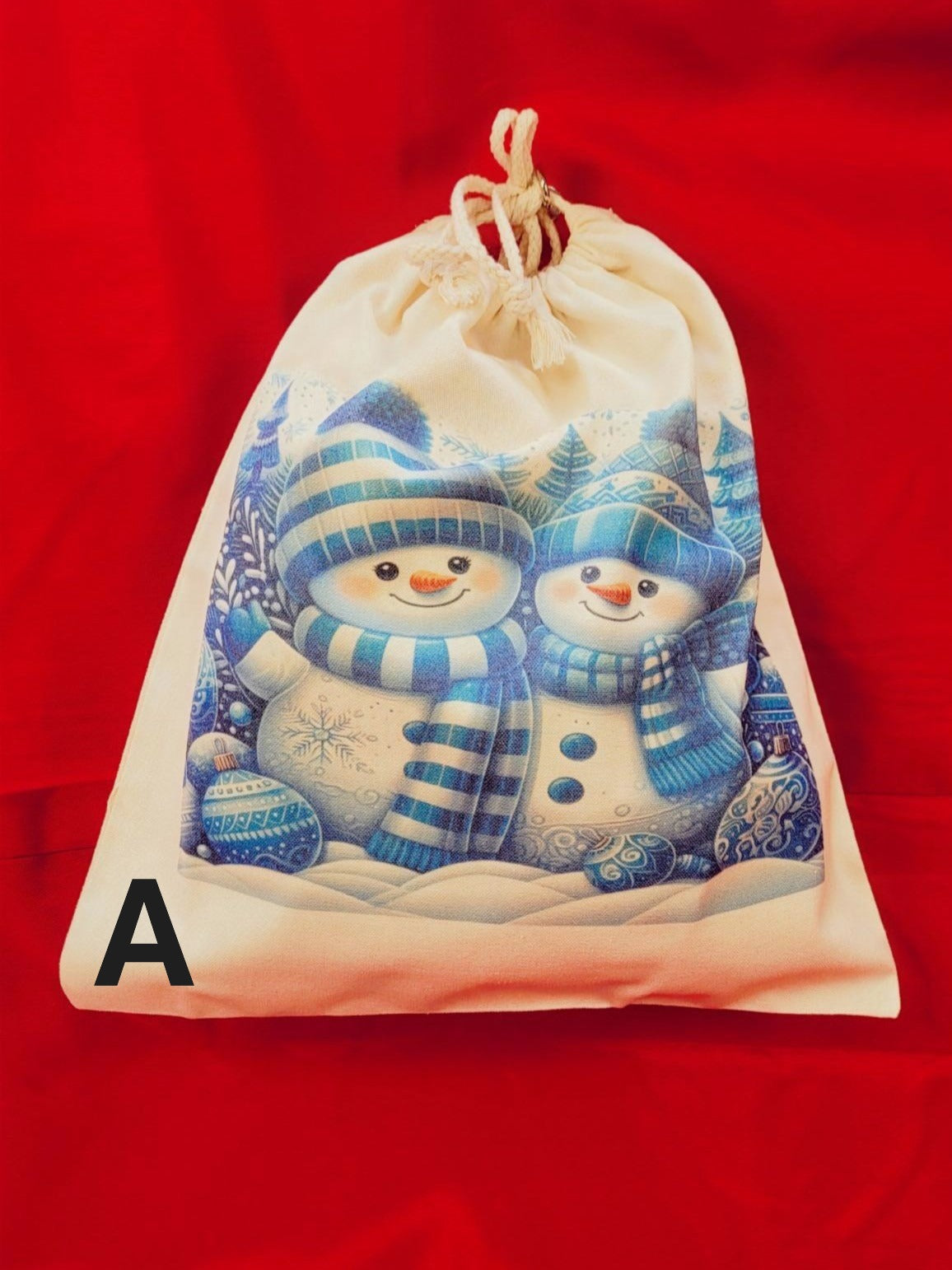 Canvas Santa Sacks