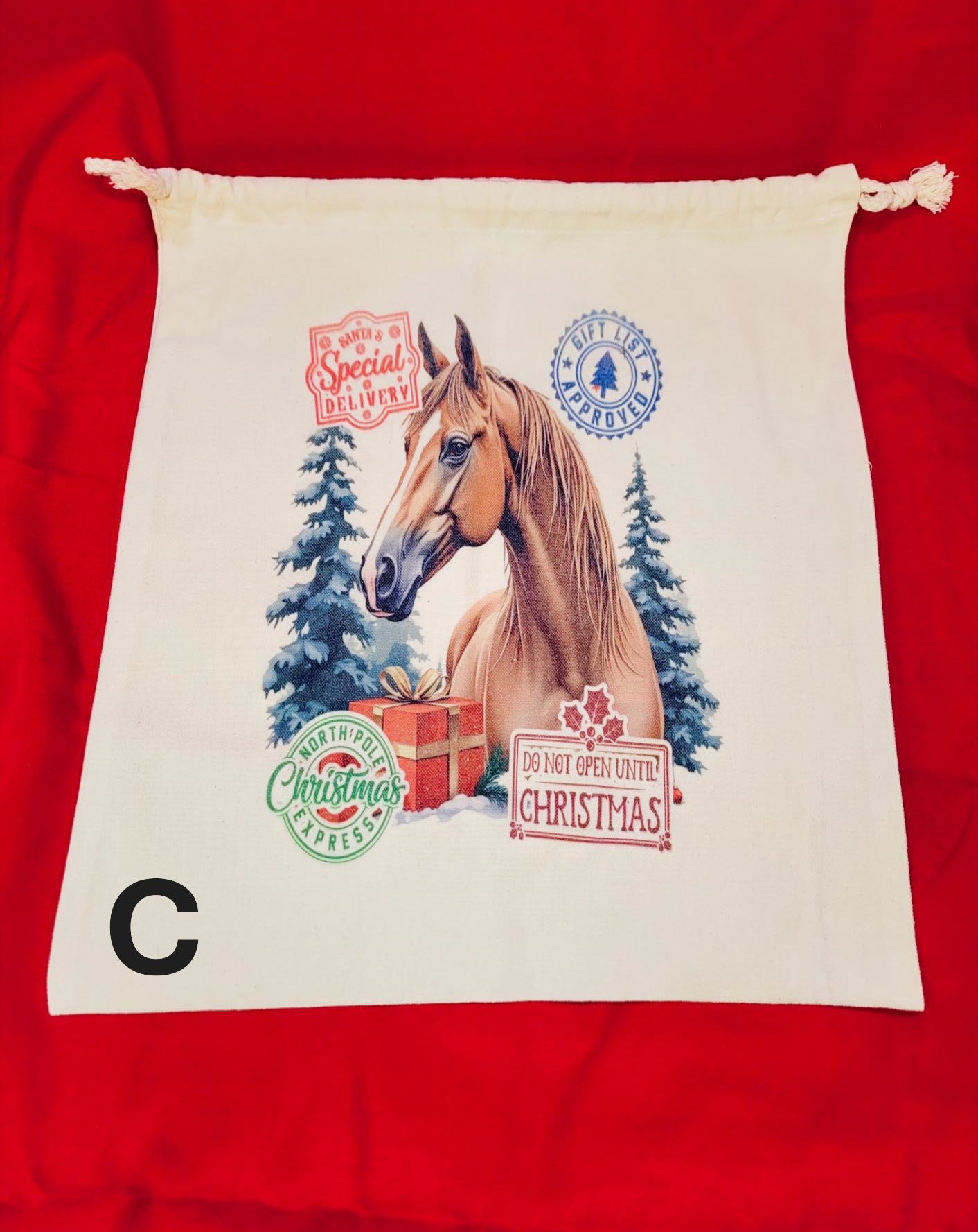 Canvas Santa Sacks