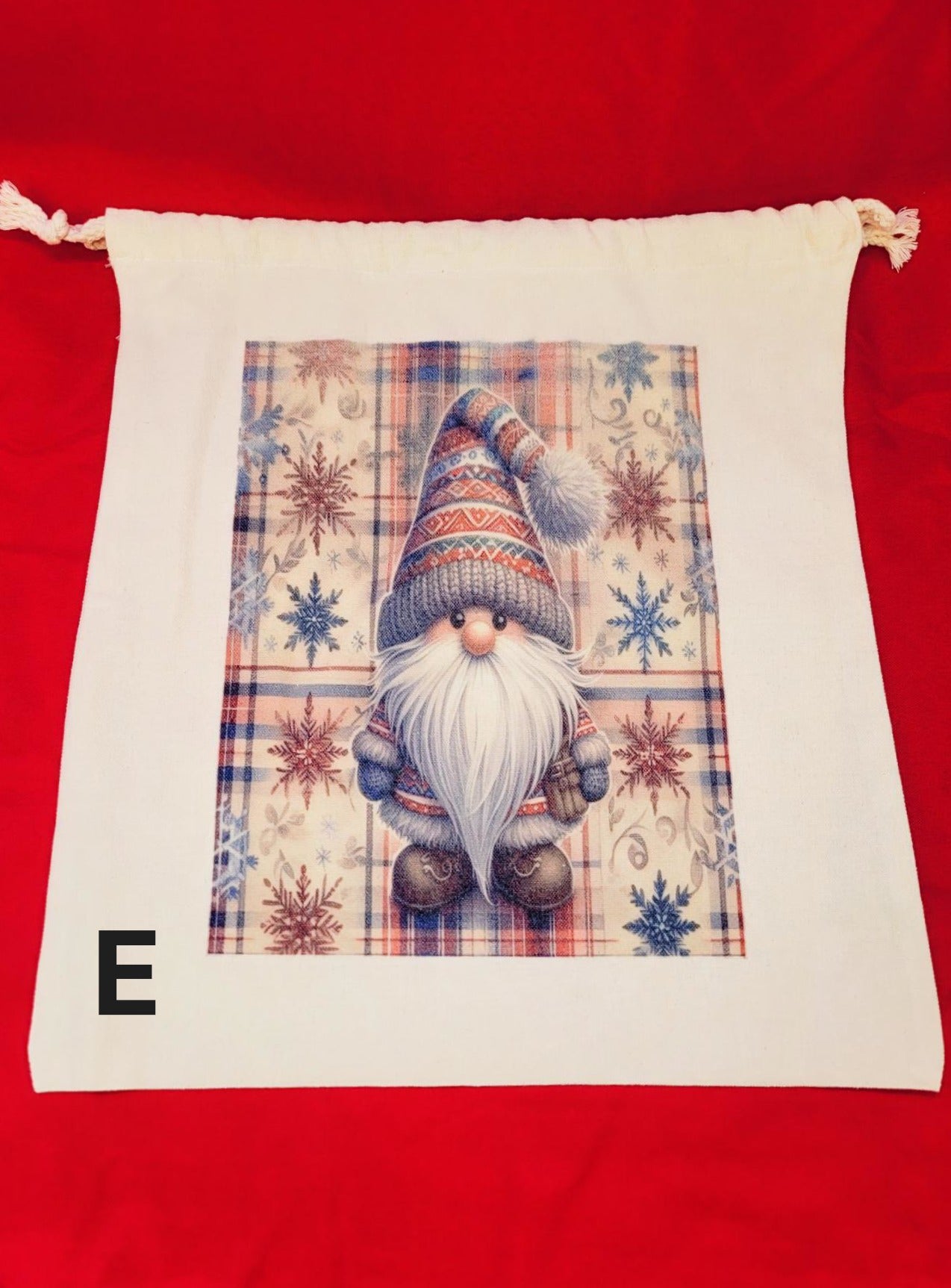 Canvas Santa Sacks