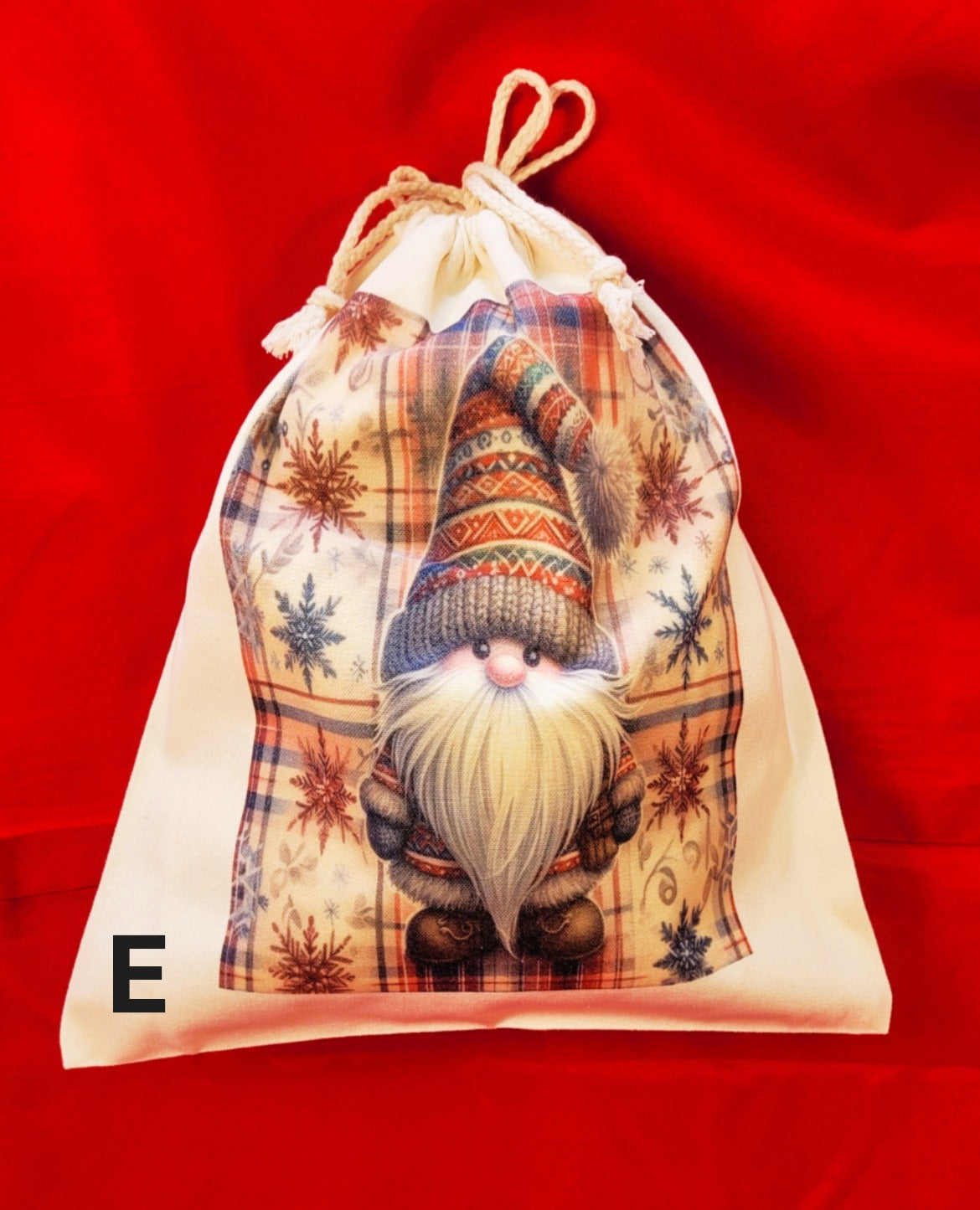 Canvas Santa Sacks