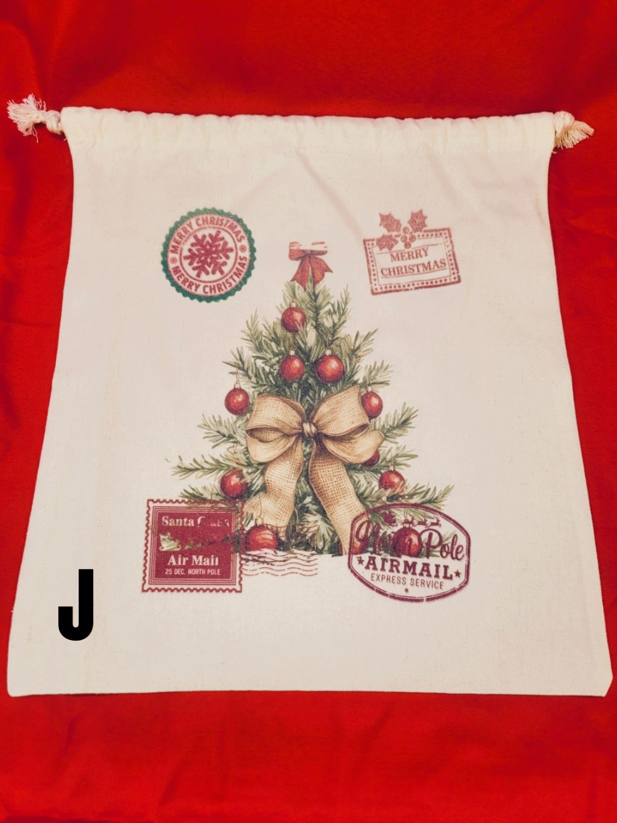 Canvas Santa Sacks