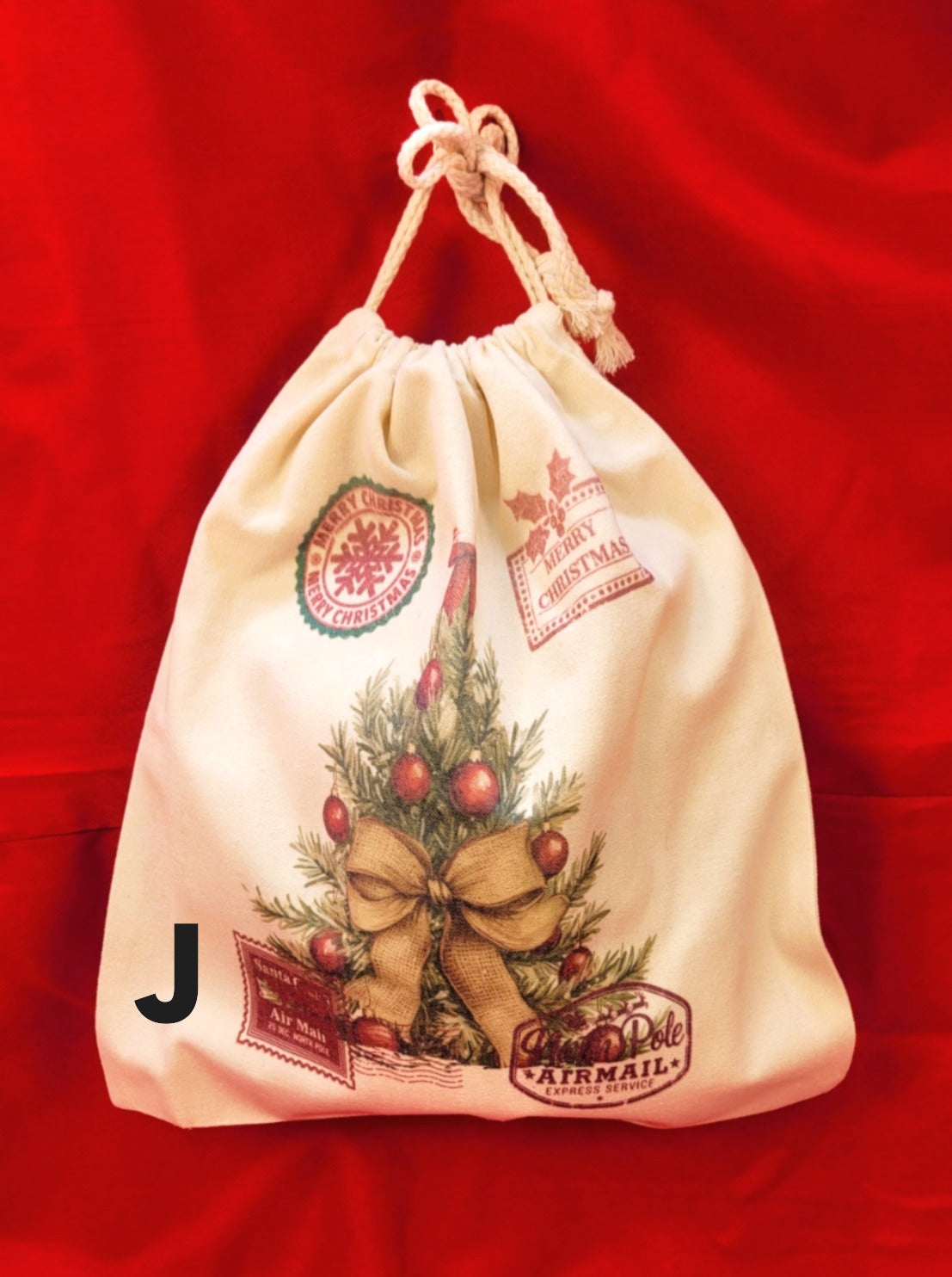 Canvas Santa Sacks