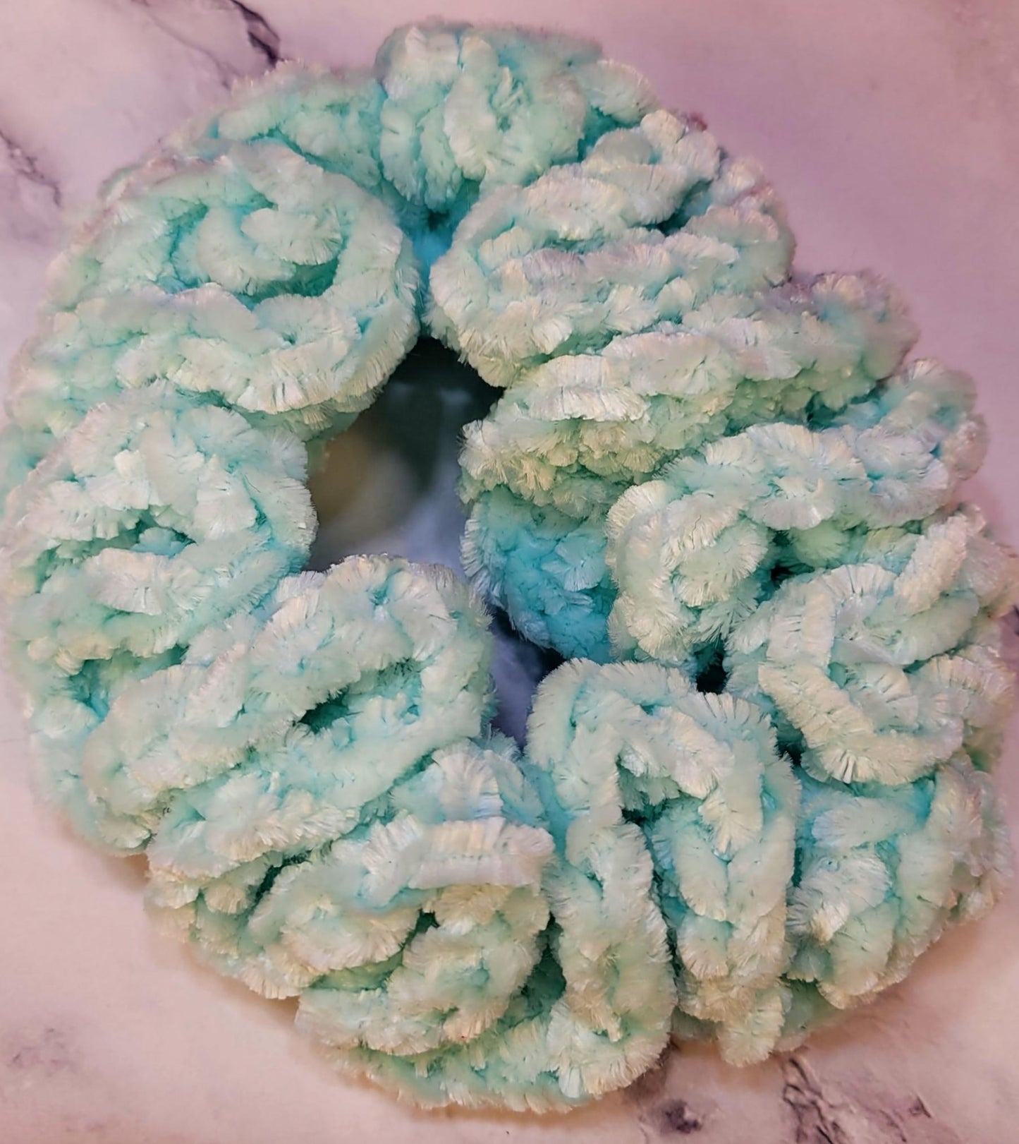 Crocheted Hair Scrunchies