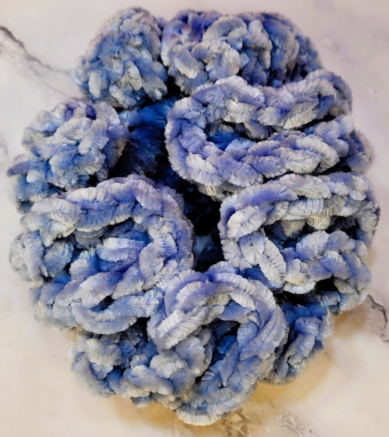 Crocheted Hair Scrunchies