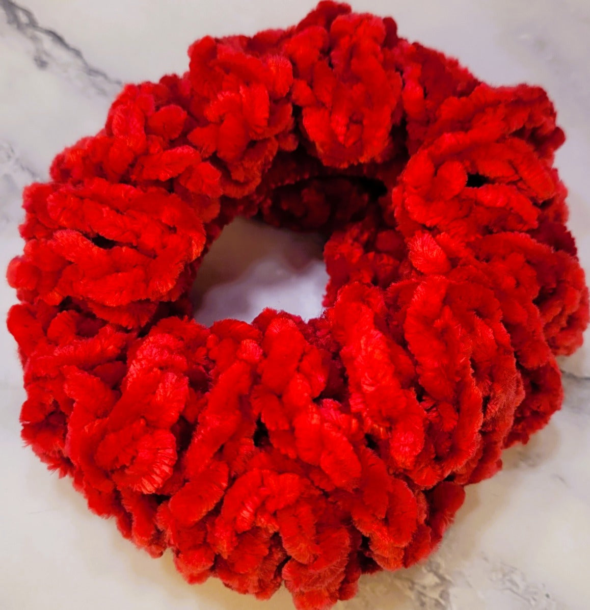 Crocheted Hair Scrunchies
