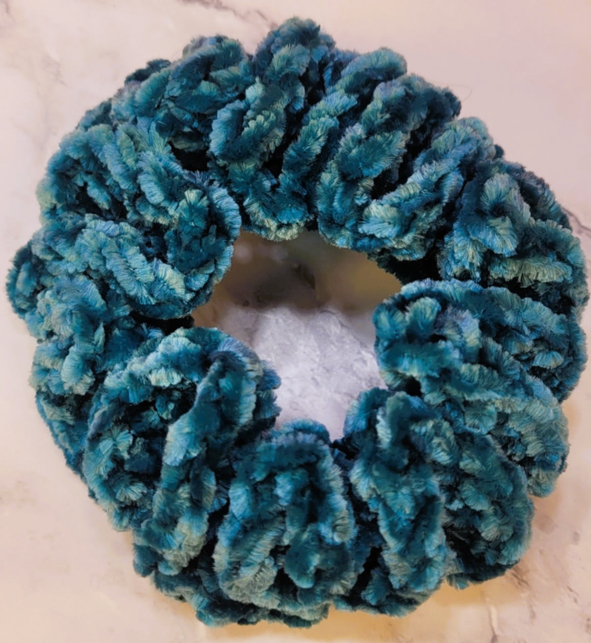 Crocheted Hair Scrunchies