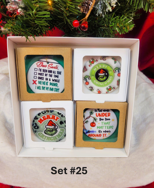 Tree Ornaments, Set # 25