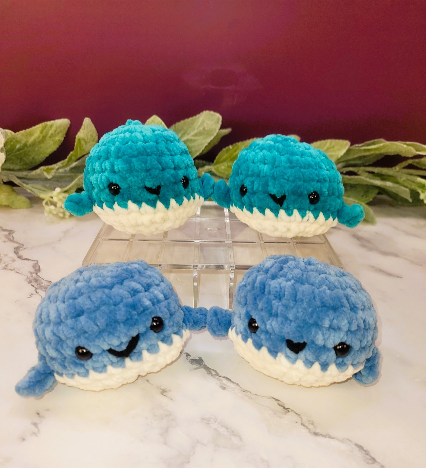 Mini Whale Plushies