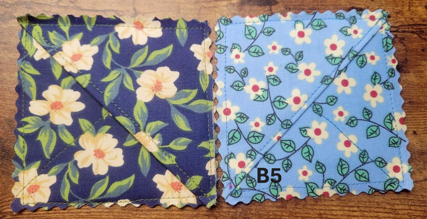 Fabric Corner Bookmark, 2 pack