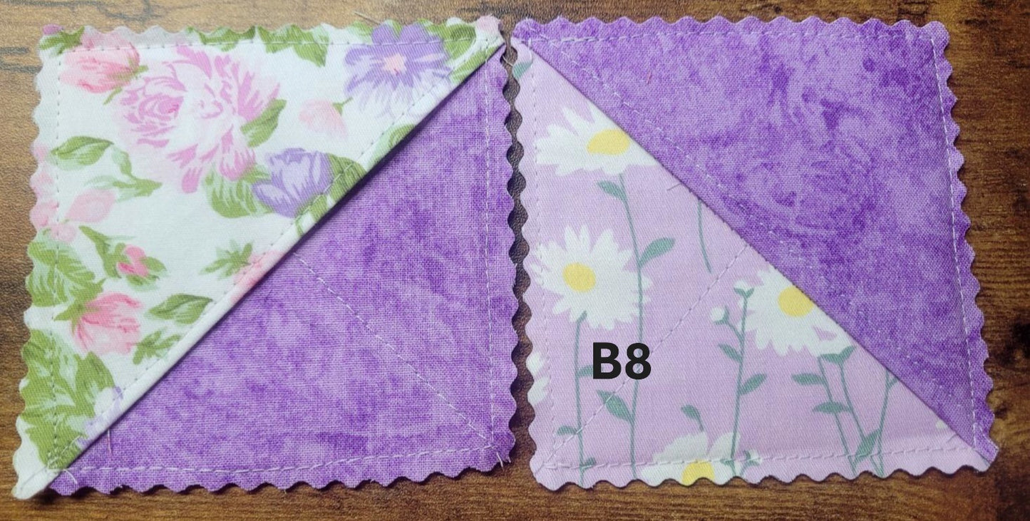 Fabric Corner Bookmark, 2 pack