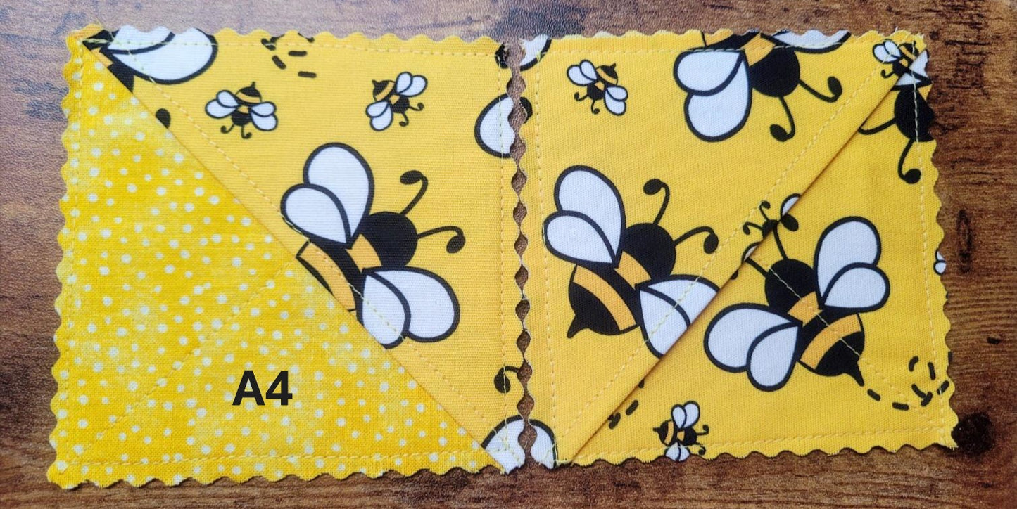 Fabric Corner Bookmark, 2 pack