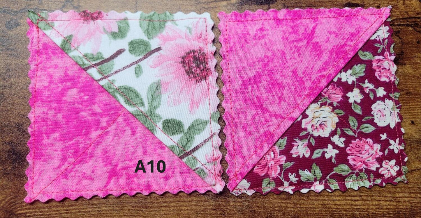 Fabric Corner Bookmark, 2 pack