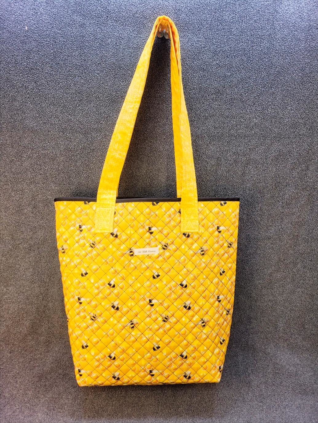 Busy as a bee Sunflower tote