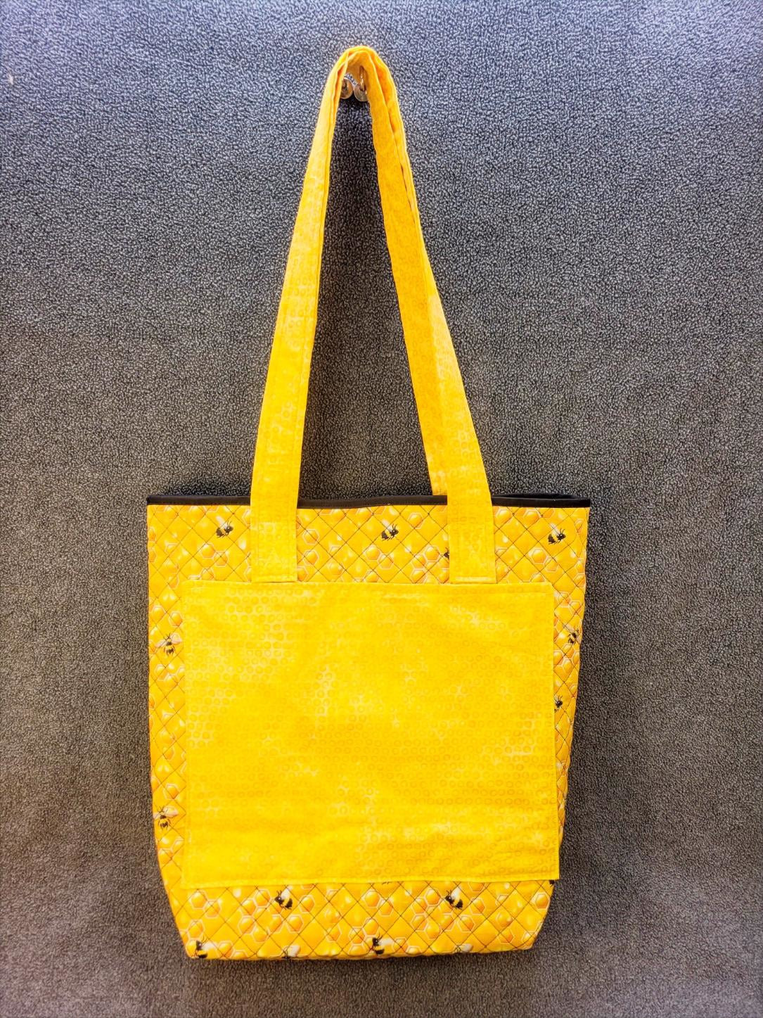 Busy as a bee Sunflower tote