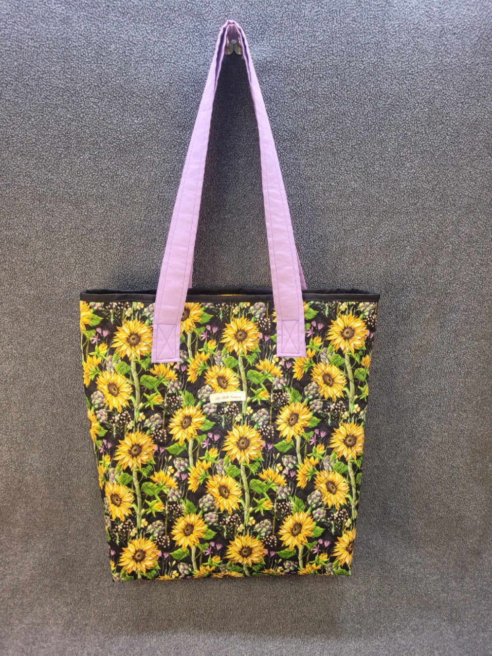 Busy as a bee Sunflower tote