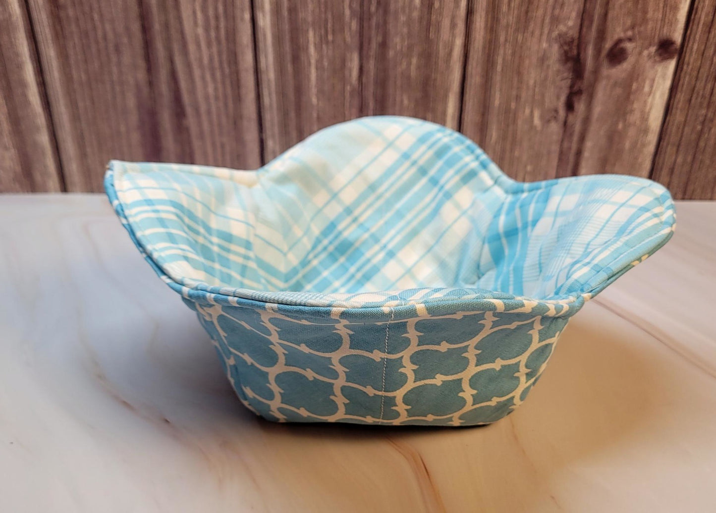 Quilted Fabric Bowl Cozy, set #4