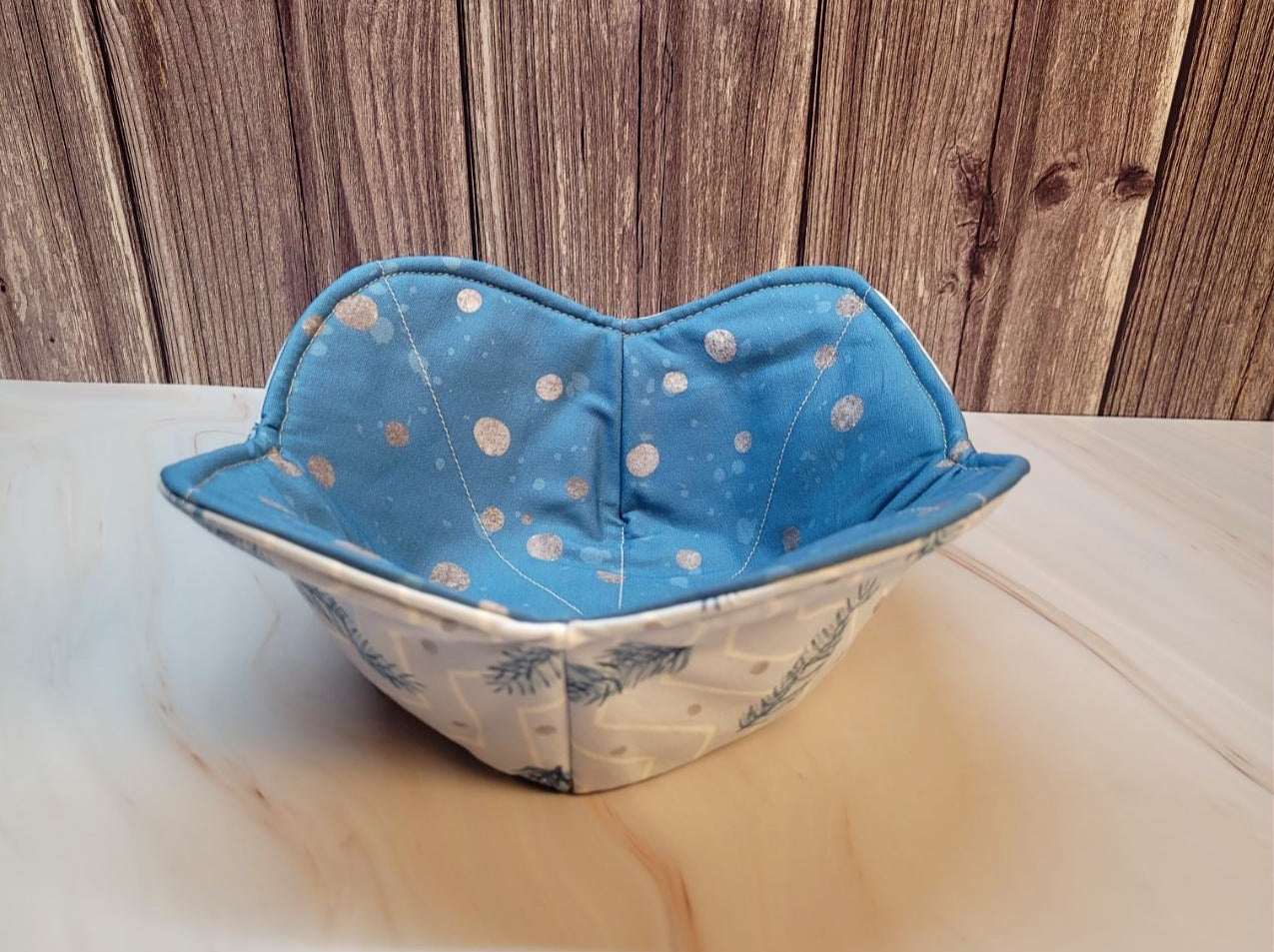 Quilted Fabric Bowl Cozy, set #6