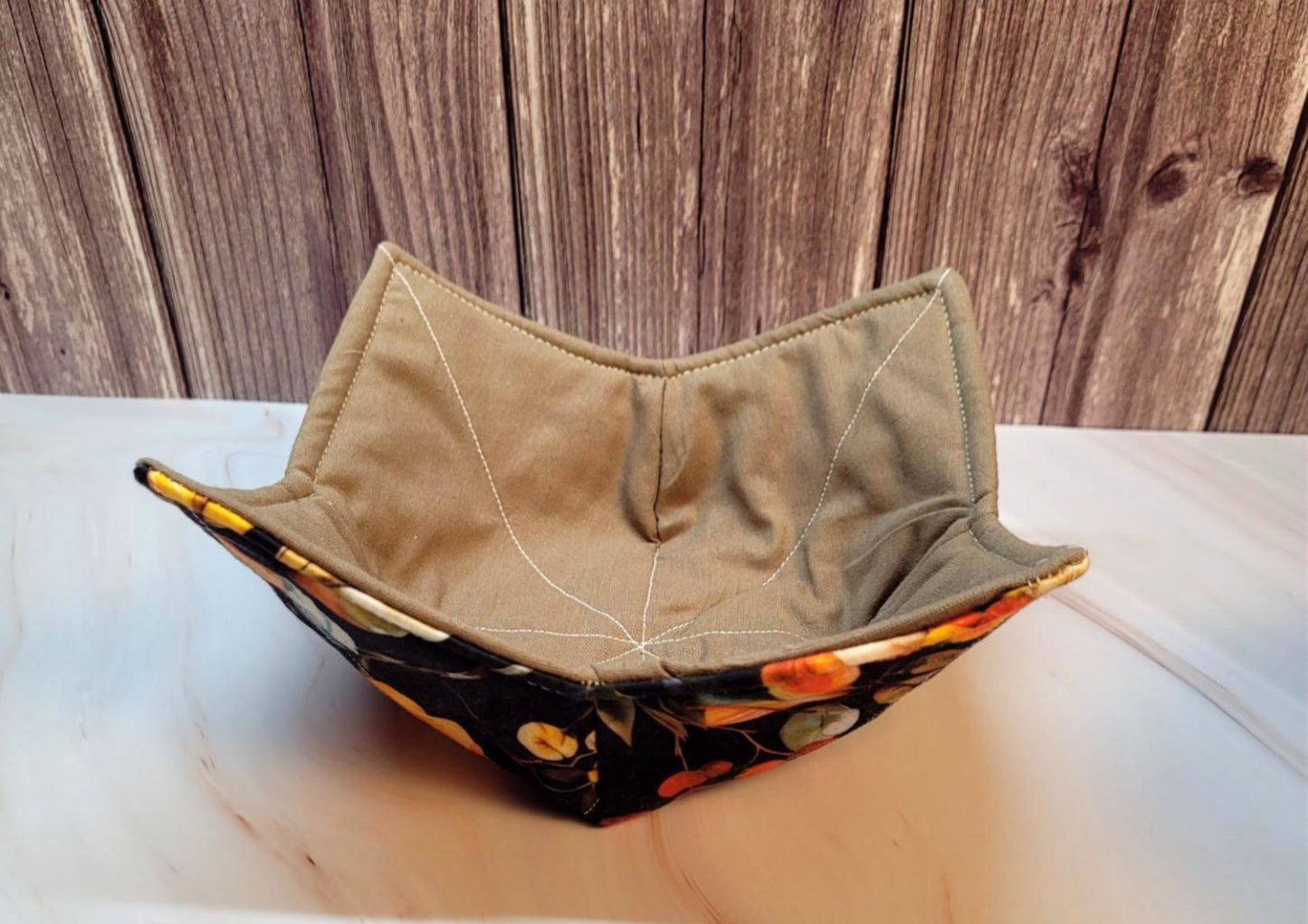 Quilted Fabric Bowl Cozy, set #7