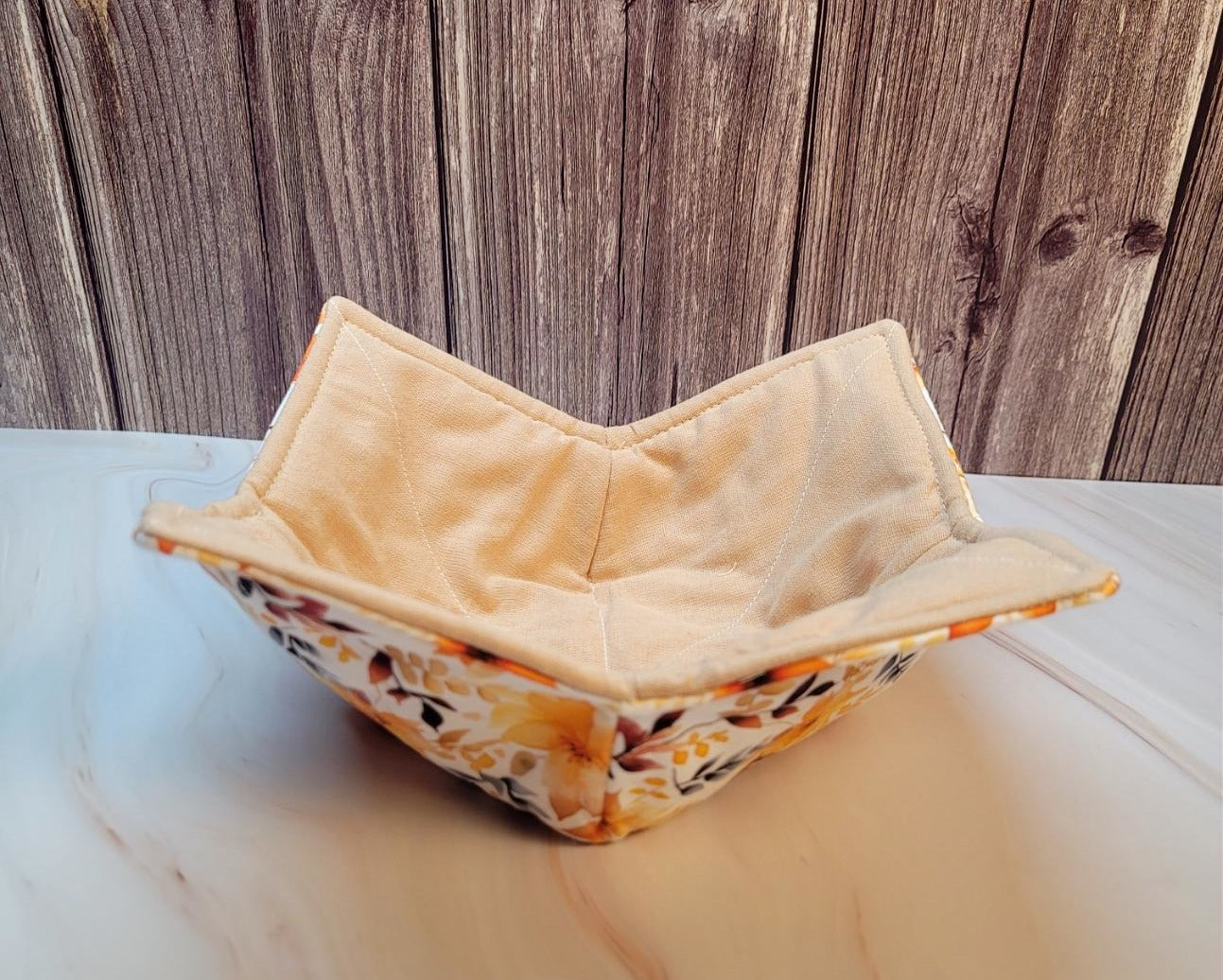 Quilted Fabric Bowl Cozy, set #12