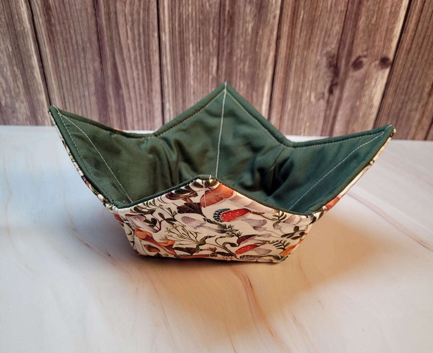 Quilted Fabric Bowl Cozy, set #9
