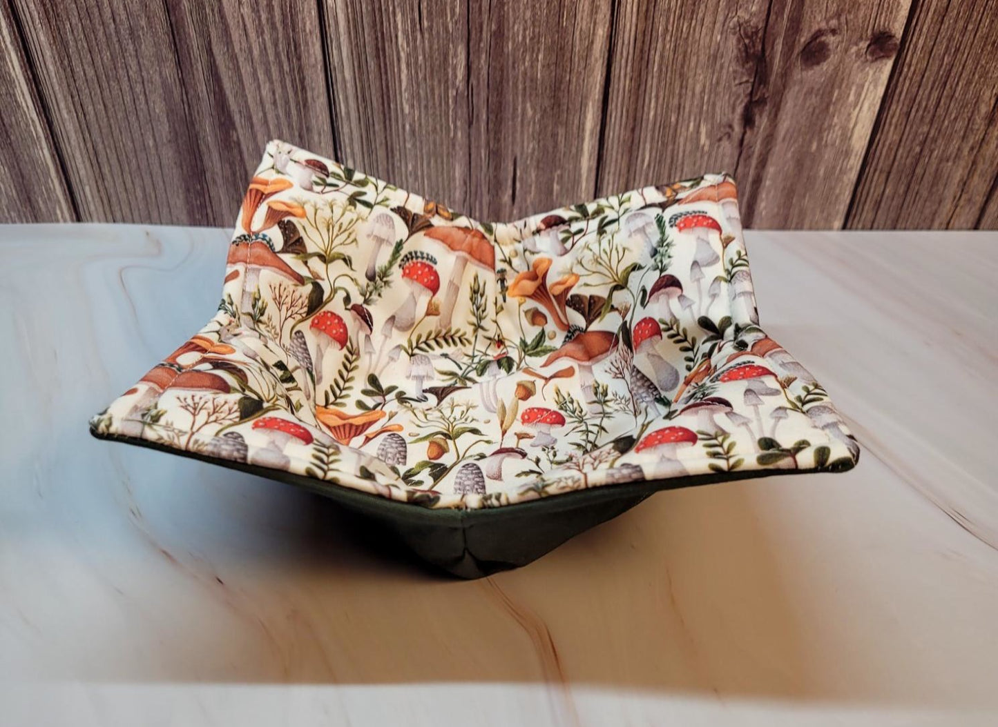 Quilted Fabric Bowl Cozy, set #9
