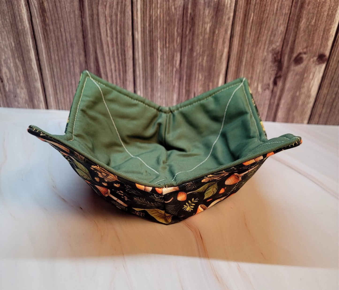 Quilted Fabric Bowl Cozy, set #8
