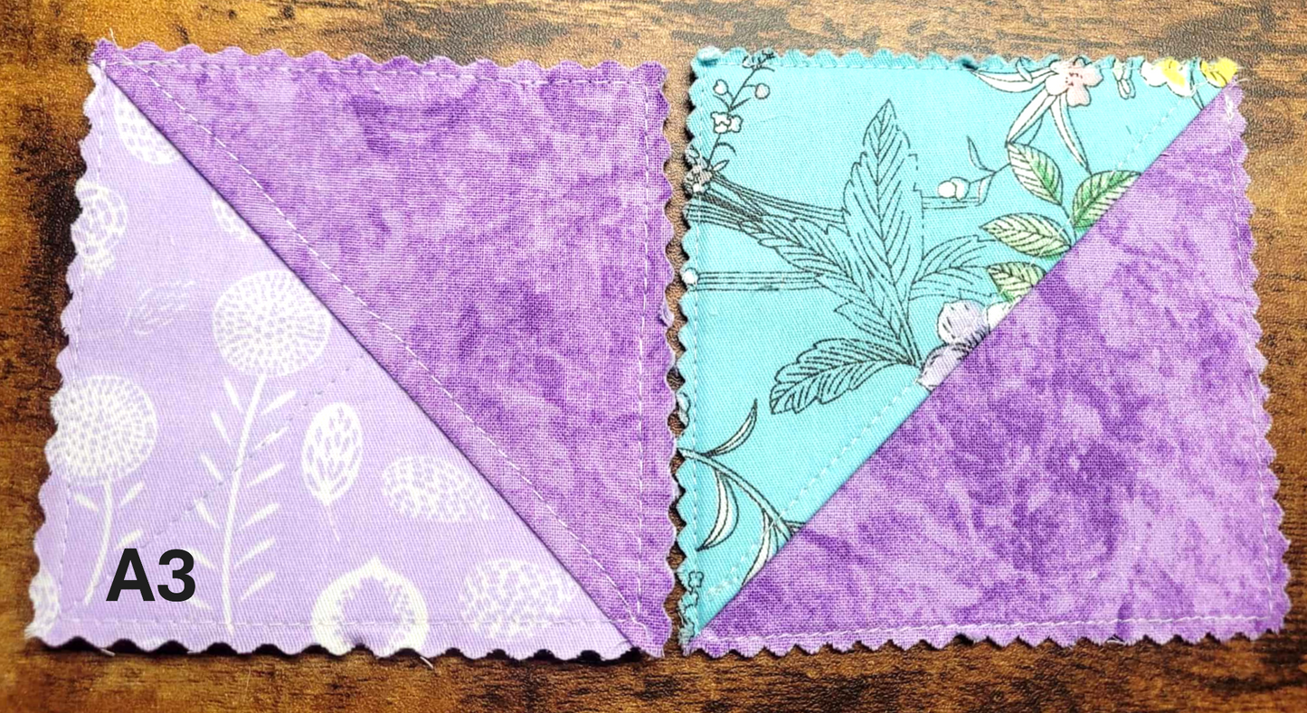 Fabric Corner Bookmark, 2 pack