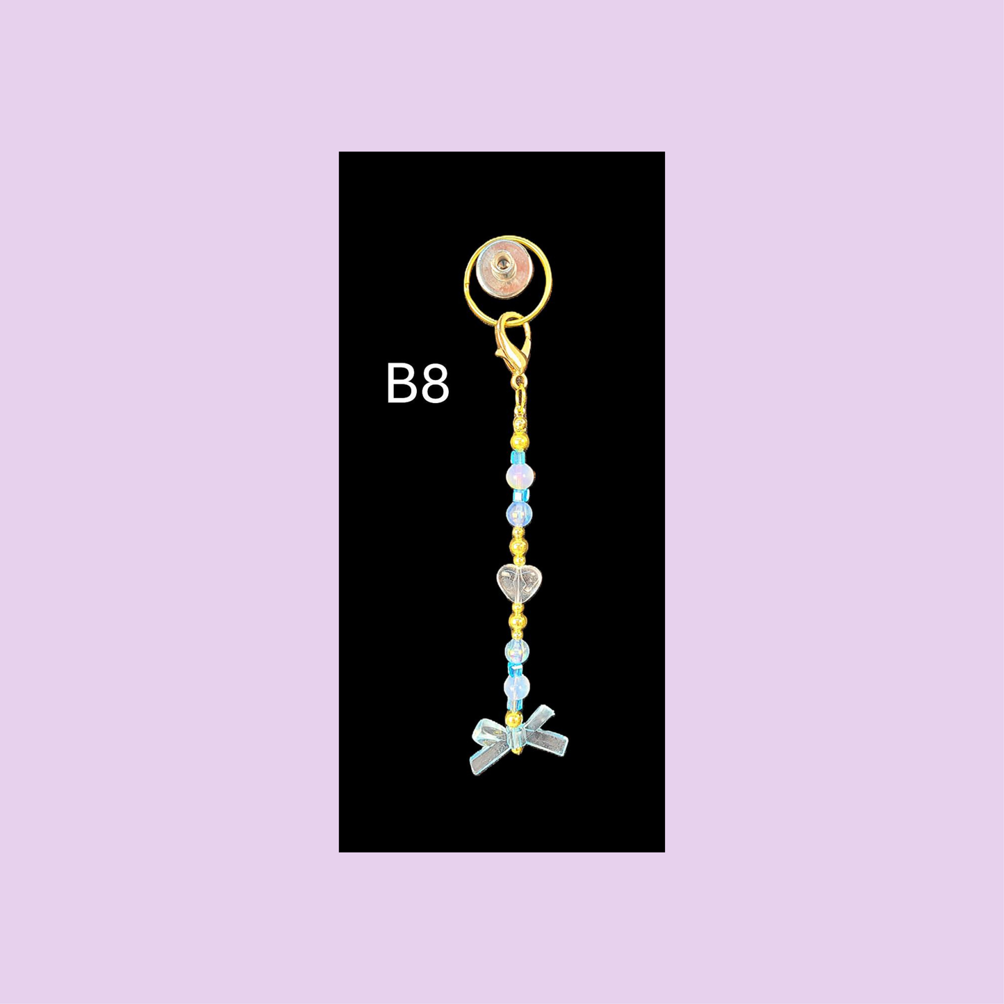 Beaded Key Chains, Groups 1,2,3