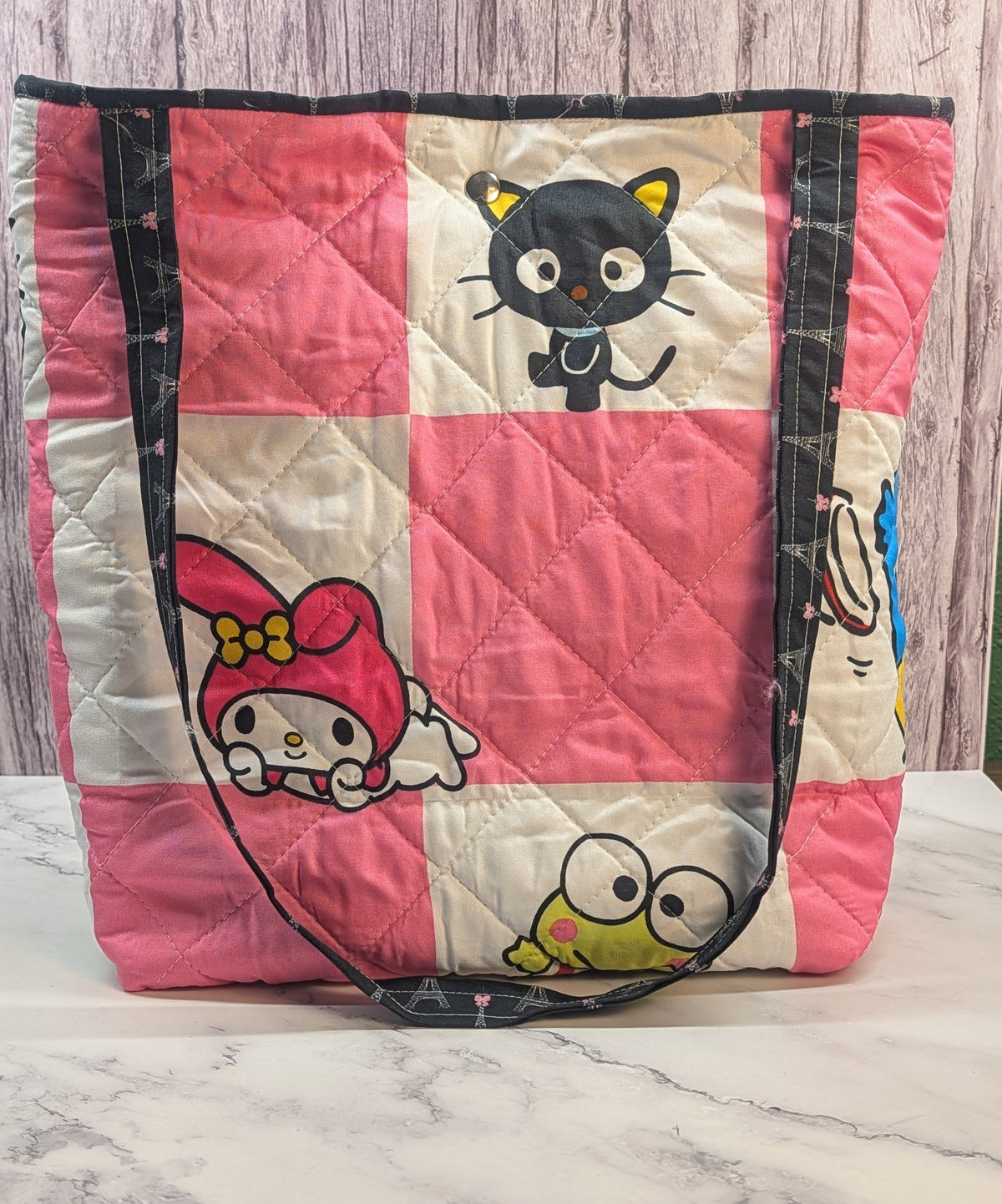 Kitty upcycled Totes
