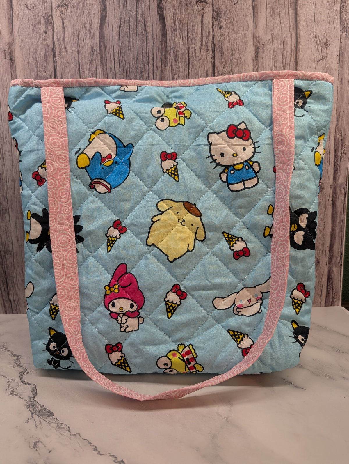 Kitty upcycled Totes