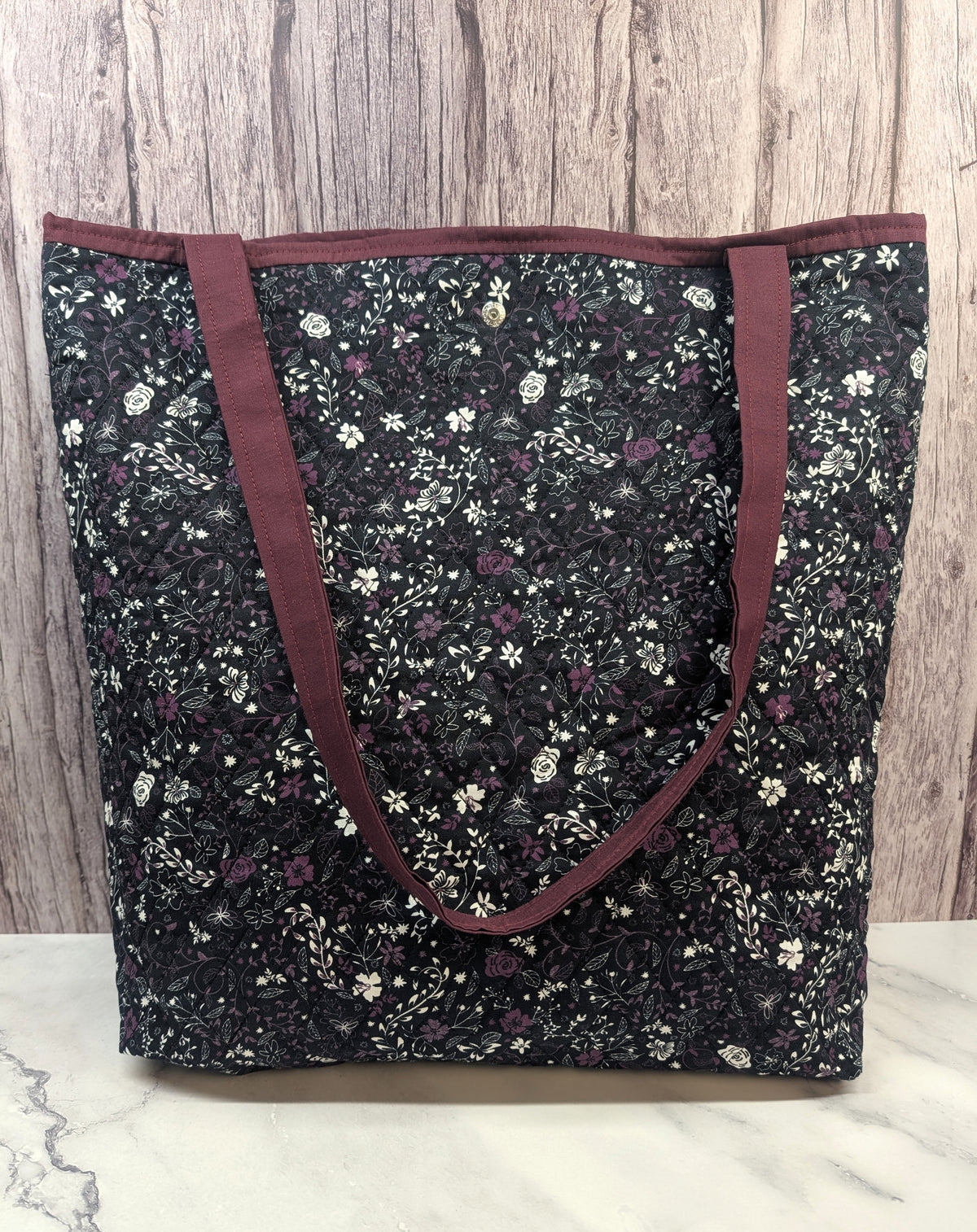 Crimson Garden Tote