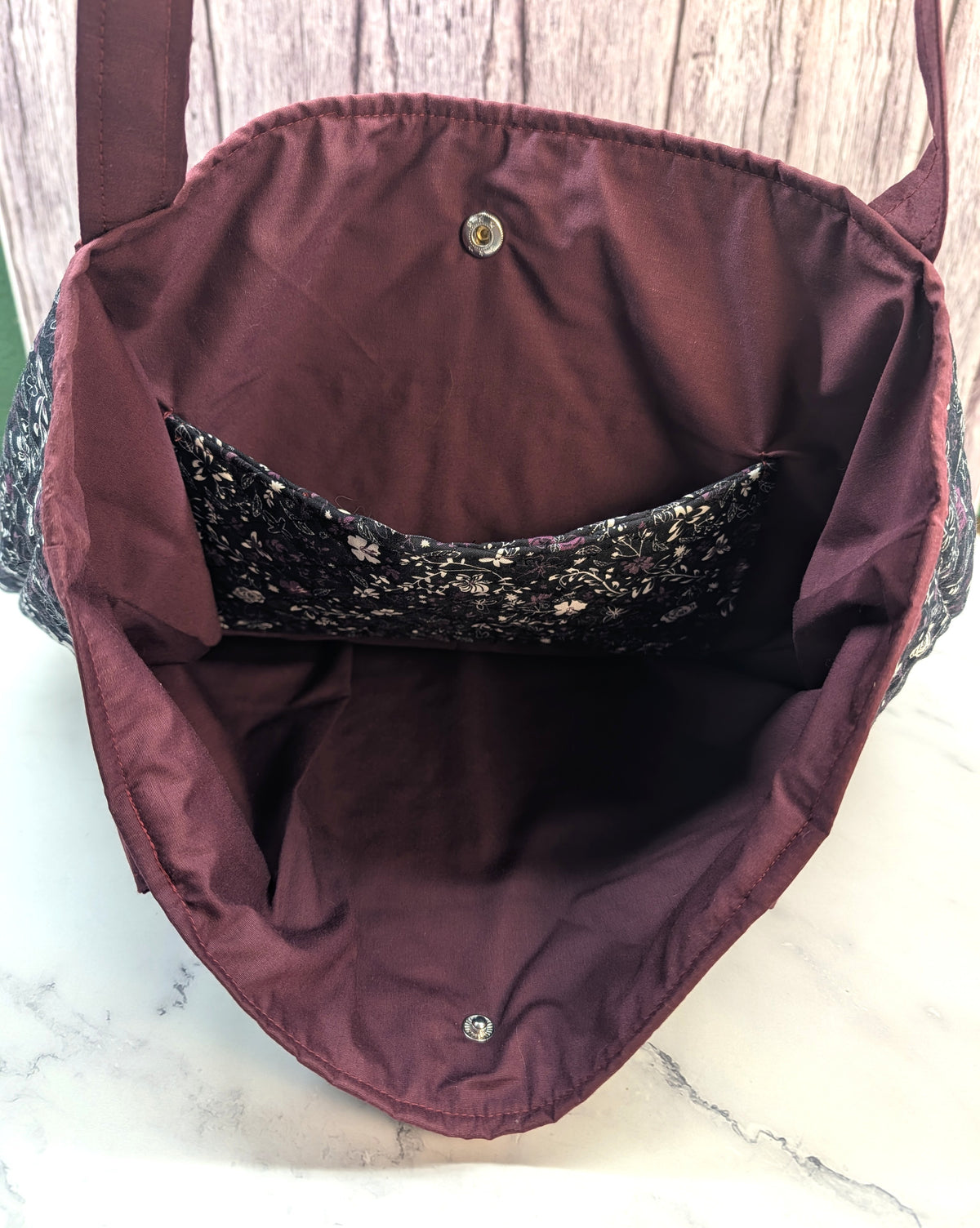 Crimson Garden Tote