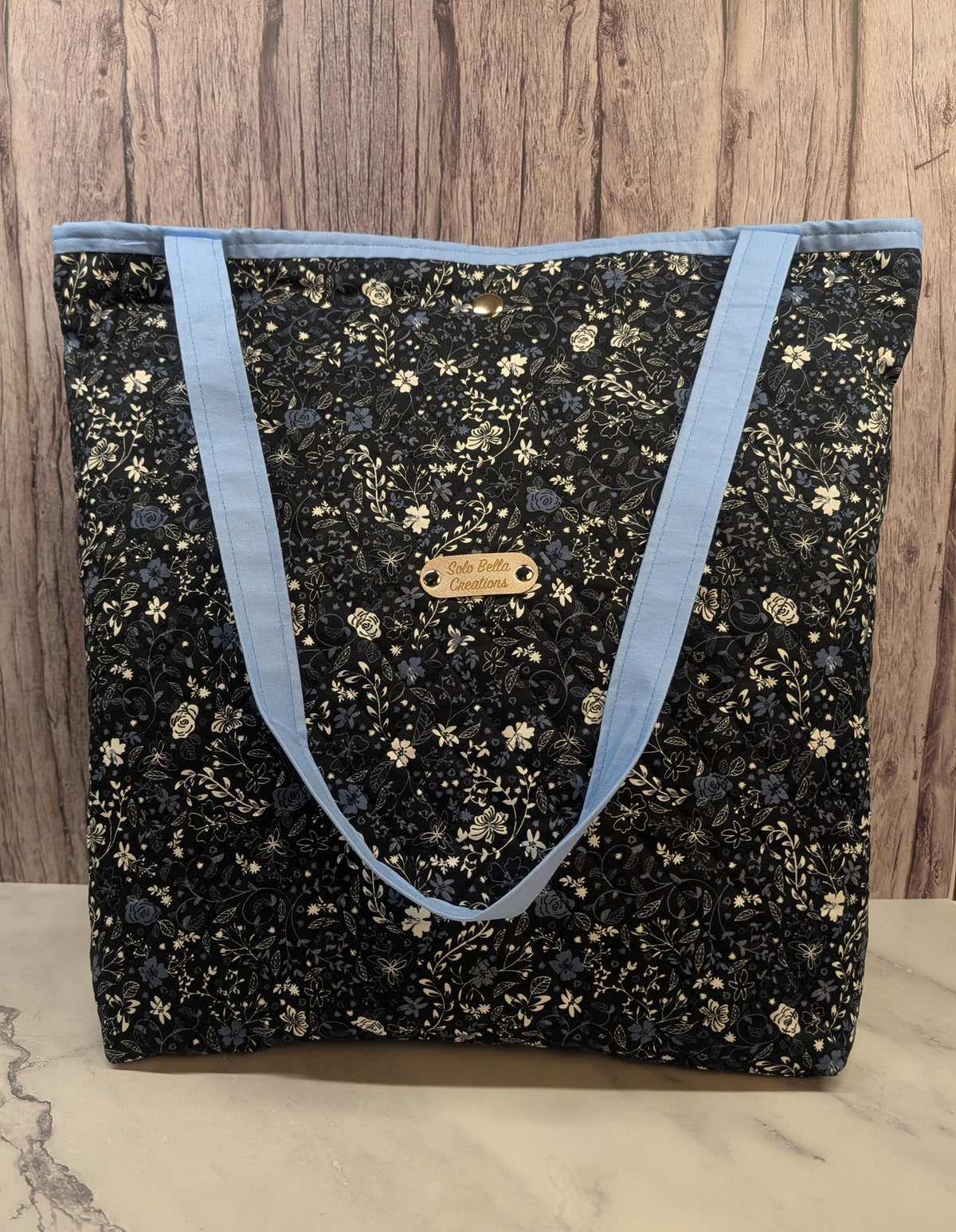 Sapphire Garden Tote